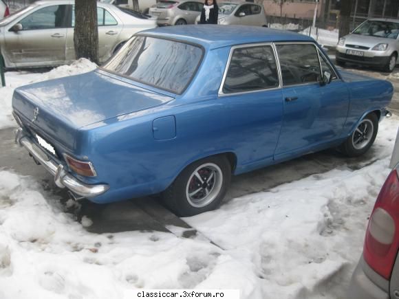 my opel kadett b an 1970 - poze din spate la masina mea - Prezentare masini
