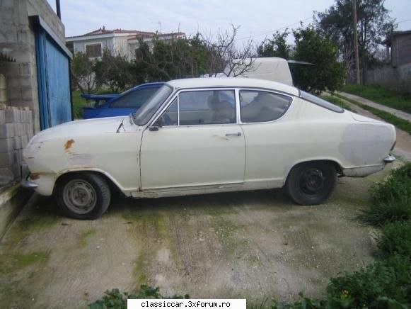 my opel kadett b an 1970 - acest model era coupeul rematizat - Prezentare masini