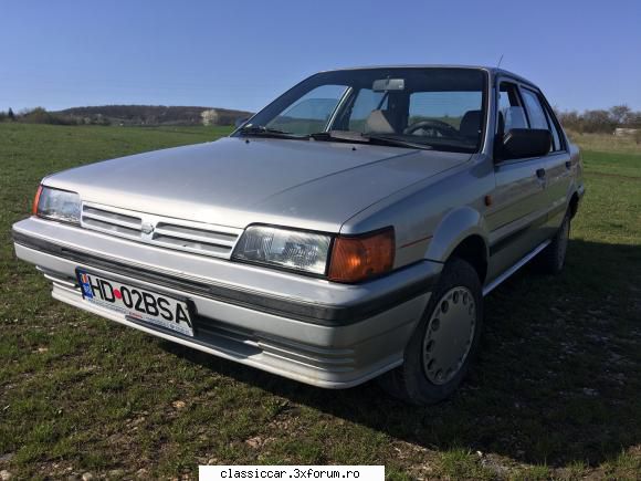 nissan sunny 1,6 benzina 1987 putini km - marcris - Vanzari auto-moto clasice direct de catre proprietari