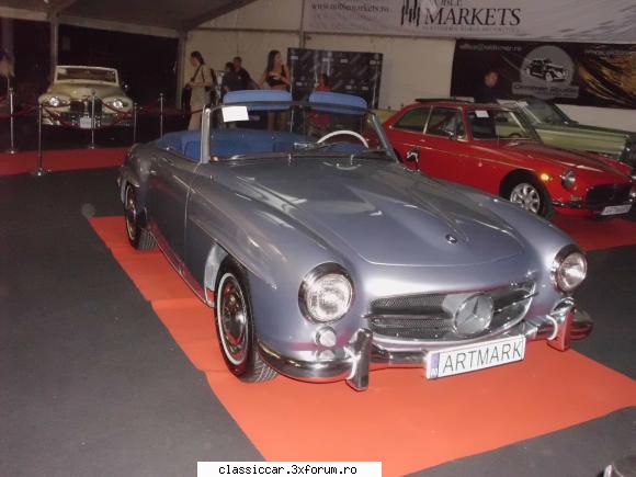 oldtimer studio mamaia 2012 (ARTMARK) - mercedes 190 sl,1959 - Arhiva evenimente 2012