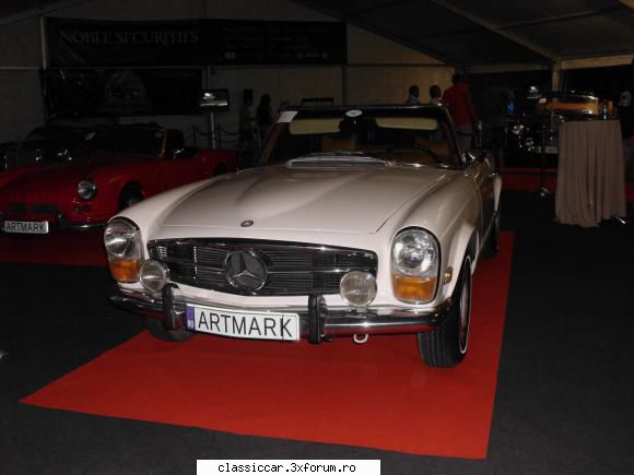 oldtimer studio mamaia 2012 (ARTMARK) - mercedes 190 sl,pagoda,1970 - Arhiva evenimente 2012