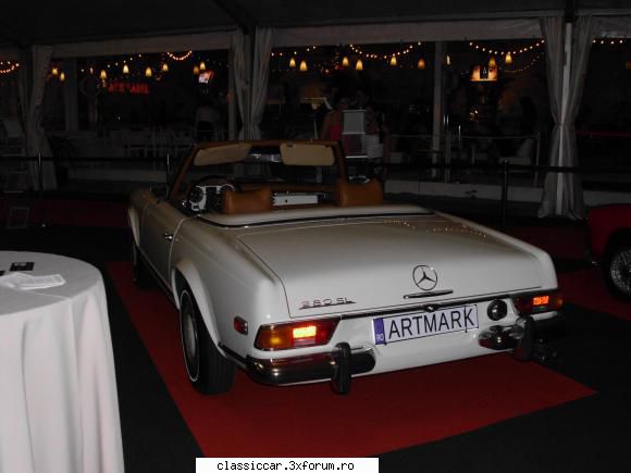 oldtimer studio mamaia 2012 (ARTMARK) - mercedes 190 sl,pagoda,1970 - Arhiva evenimente 2012