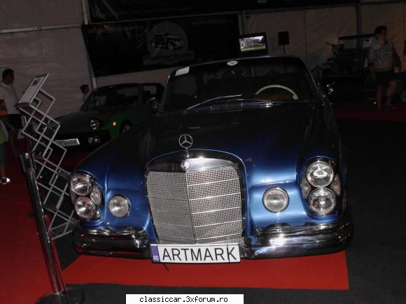 oldtimer studio mamaia 2012 (ARTMARK) - mercedes 250 se,1966 - Arhiva evenimente 2012