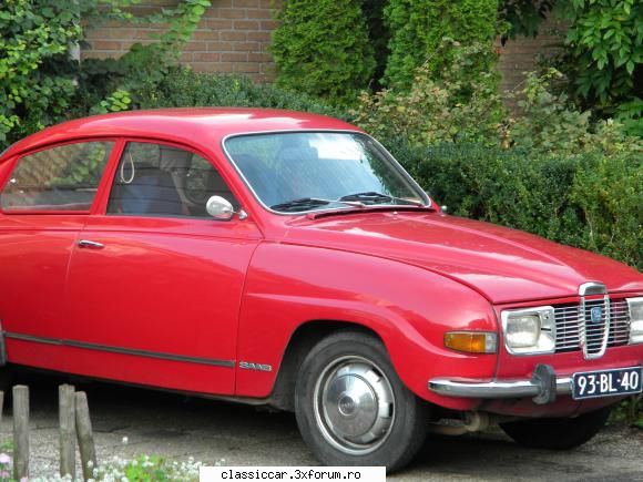 oldtimere Olanda - inca o poza cu SAAB - Din lumea larga