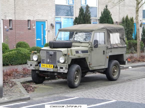 oldtimere Olanda - poze cu Land Rover - Din lumea larga