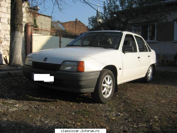 opel kadett sedan - Cand am cumparat masina nu arata cum arata in - Prezentare forumisti