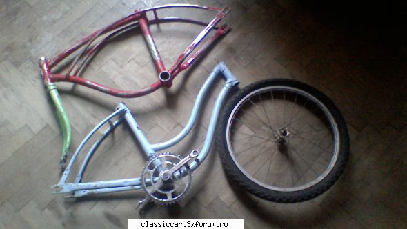 pegas kent - Cele doua cadre cu piesele din imagine 150 lei - Vanzari-Cumparari biciclete
