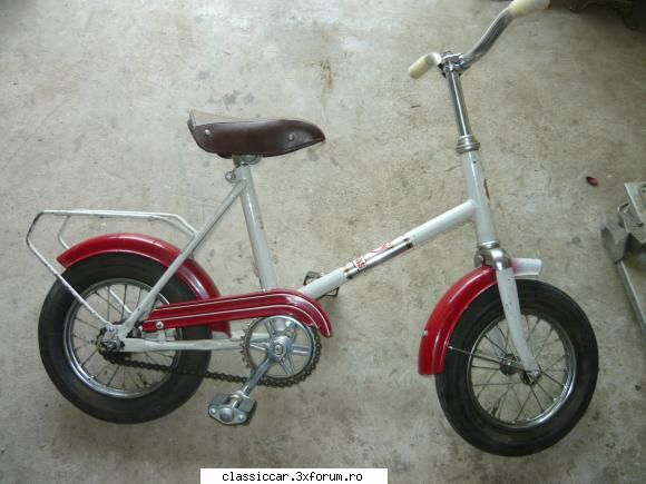 pegas mini vopsea originala - este in stare foarte buna nichel impecabil - Vanzari-Cumparari biciclete