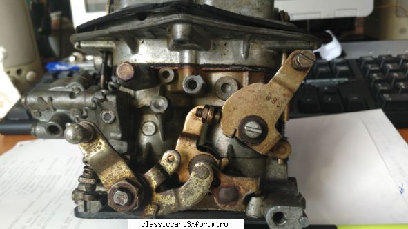 piese pentru un weber 32DIR90 de renault 5 - Si nu inteleg daca in gaura din tija de pe - Cumparari piese