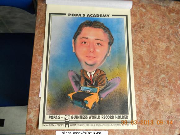 poze cu forumistii classiccar - si un "portret" de-al meu calare pe masina - Prezentare forumisti