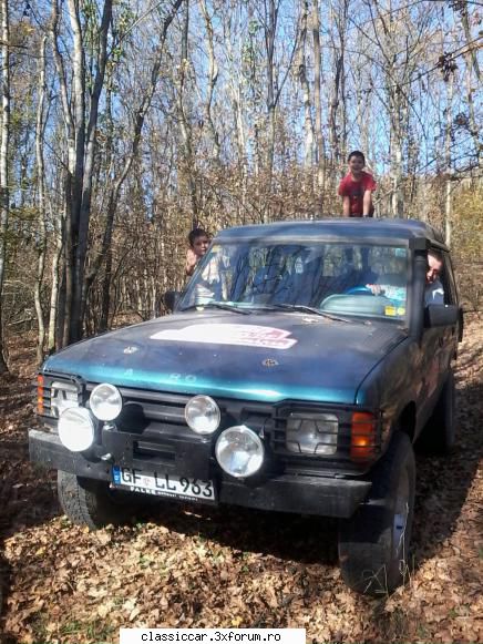 poze cu forumistii classiccar - Cu colegii Bog si Tor, in padurile banatene - Prezentare forumisti