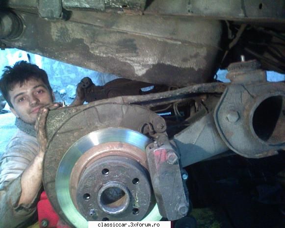 poze cu forumistii classiccar - Inca una cu mine cand inlocuiam puntea la cx - Prezentare forumisti