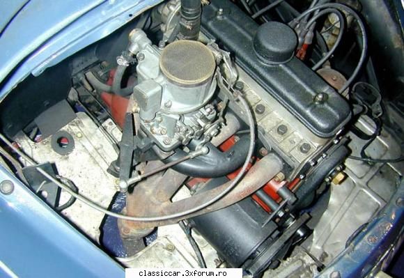 poze cu motoare vechi - renault 4cv R1063cc,sau facut doar 83 de motoare - File de istorie