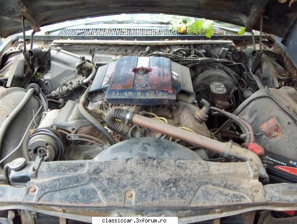 poze cu motoare vechi - Buick model din 1967 - File de istorie