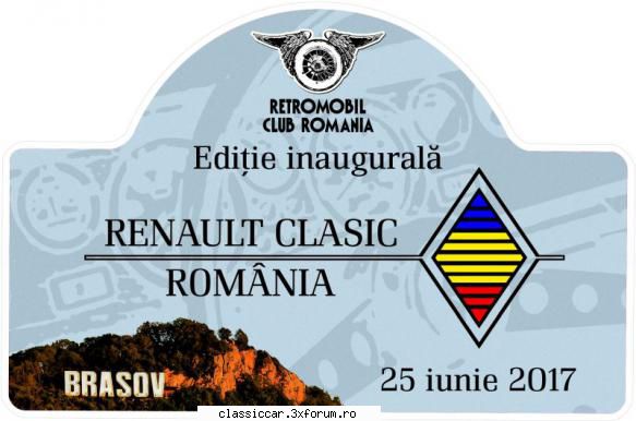 prima intalnire Renault Clasic - Duminica in Piata Sfatului din Brasov va avea loc - Arhiva evenimente 2017