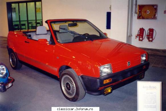 prototipuri masini clasice - Un prototip Seat cabrio - File de istorie