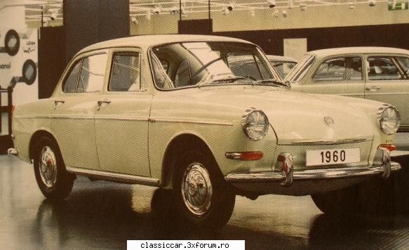 prototipuri masini clasice - typ3 cu 4 usi nu a ajuns sa fie fabricat in serie - File de istorie