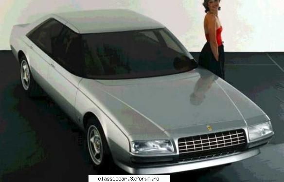 prototipuri masini clasice - Ferrari Pinin Farina concept 1980 - File de istorie