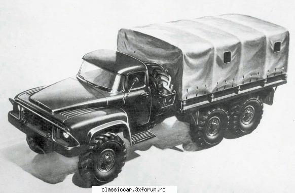 prototipuri masini clasice - NAMI 020 din 1956; acesta nu a trecut de stadiul - File de istorie