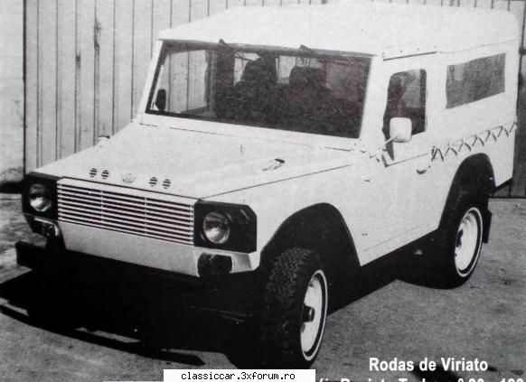 prototipuri masini clasice - Licenta ARO, a fost cumparata fara motoare - File de istorie