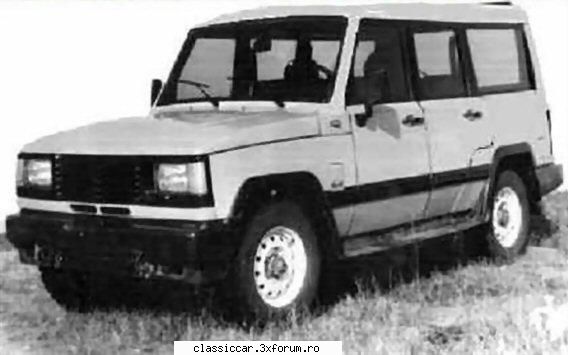 prototipuri masini clasice - UAZ 3172 civil. Aceasta versiune avea cateva - File de istorie