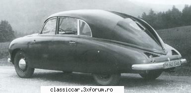 prototipuri masini clasice - Tatra T107 un prototip din 1946 - File de istorie