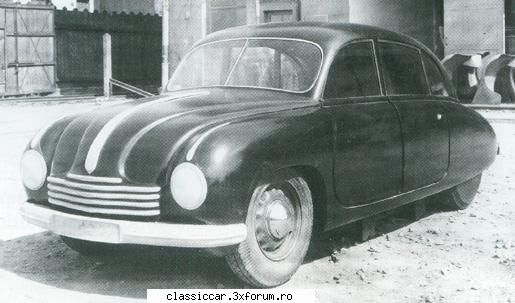 prototipuri masini clasice - in anul 1947 a iesit in productie dar cu anumite - File de istorie