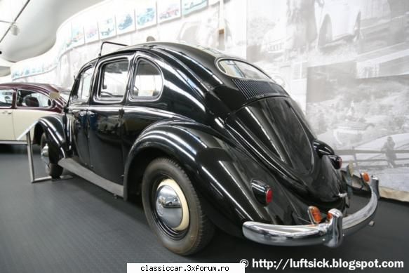 prototipuri masini clasice - un proiect facut de Rometsch pentru masinile VW - File de istorie