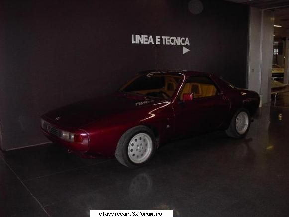 prototipuri masini clasice - AlfaRomeo AZ 6 ,creatie Zagato model 1983 sau - File de istorie