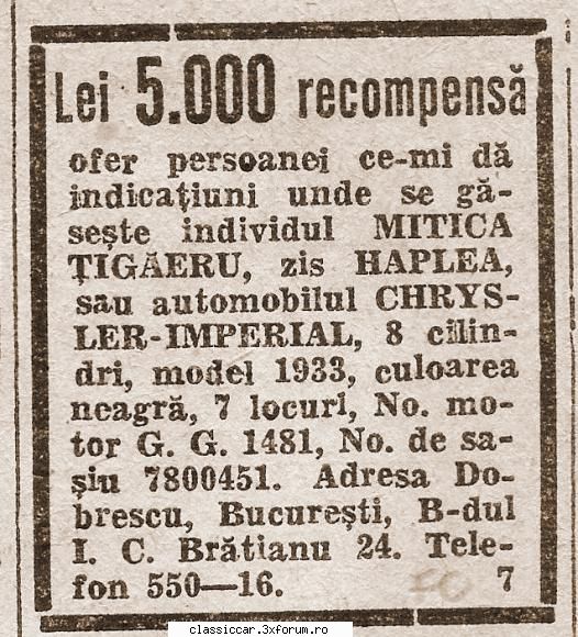 reclame automobile - anunt 1938 - tot un fel de reclama - File de istorie