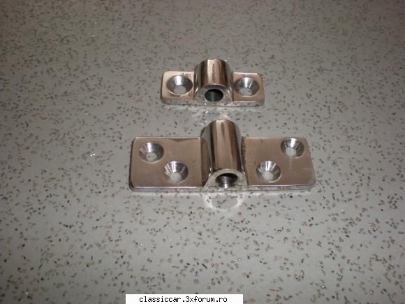 reconditionare IFA F8 Cabrio - balamale de capota hand made din inox sa nu ma - Reconditionari si Restaurari