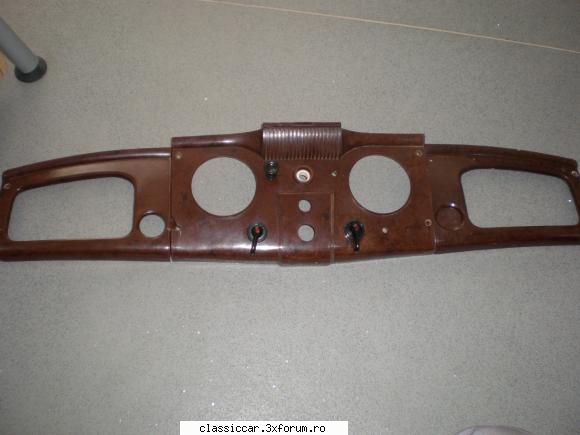 reconditionare IFA F8 Cabrio - bord ansamblat din bucati si piese cumparate - Reconditionari si Restaurari