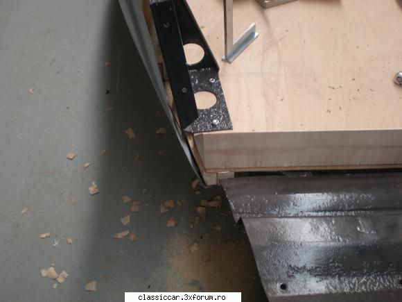reconditionare IFA F8 Cabrio - Pus-am si tabla sa vad daca da bine - Reconditionari si Restaurari