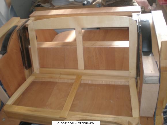 reconditionare IFA F8 Cabrio - Si ramele banchetei spate - Reconditionari si Restaurari