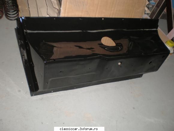reconditionare IFA F8 Cabrio - Termin chestia aia de la picioarele soferului - Reconditionari si Restaurari