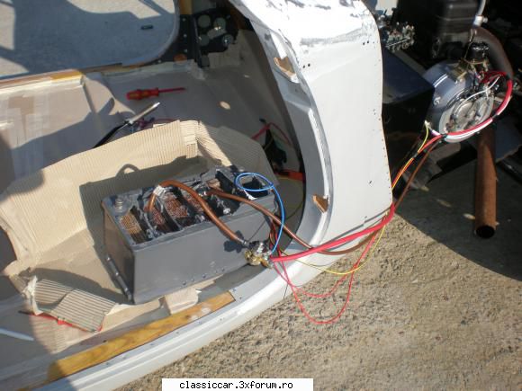 reconditionare IFA F8 Cabrio - Si defibrilatorul facut dupa cum spuneam - Reconditionari si Restaurari