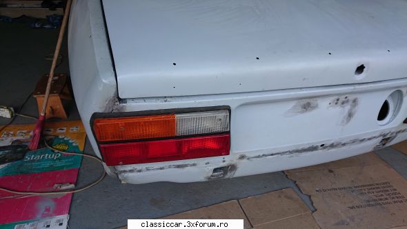 reconditionare Sport - cu panoul spate montat si stopurile puse - Reconditionari si Restaurari