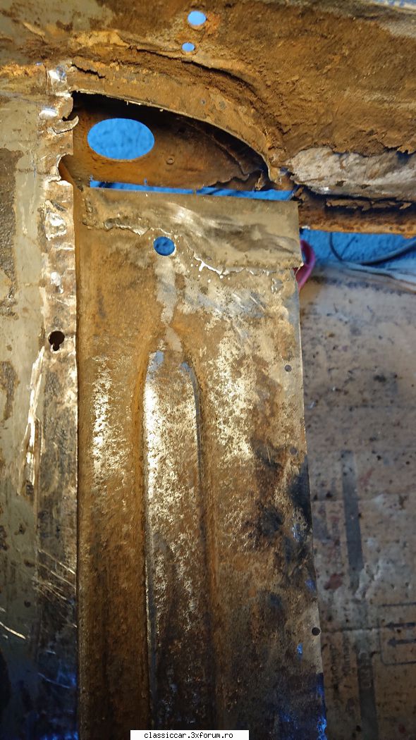 reconditionare Sport - Am deschis traversa de sub podul pedalier si am - Reconditionari si Restaurari