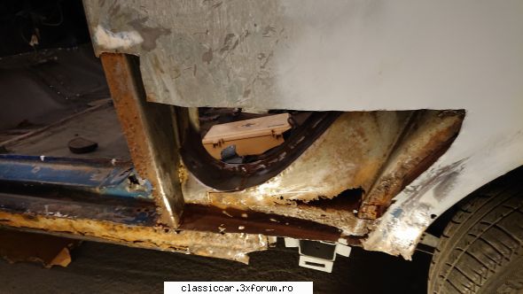 reconditionare Sport - Am taiat si din aripa spate sa vedem ce surprize - Reconditionari si Restaurari
