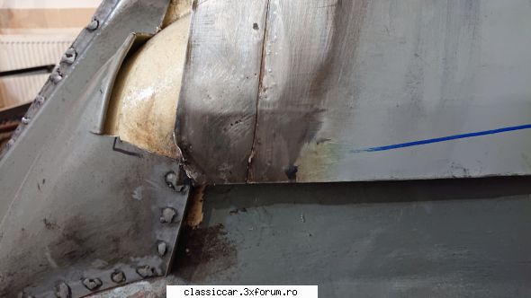 reconditionare Sport - Lipitura era chituita cu plumb,scoala veche - Reconditionari si Restaurari