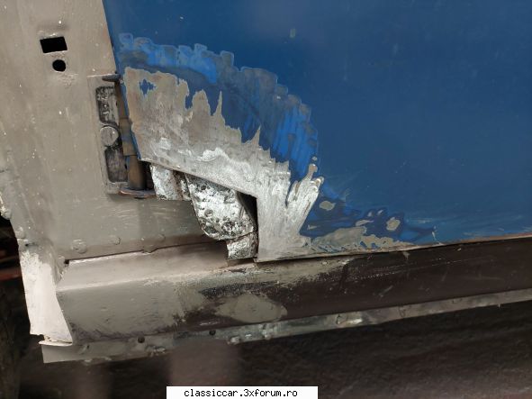 reconditionare Sport - am inceput sa refac usa sofer........aveam una - Reconditionari si Restaurari