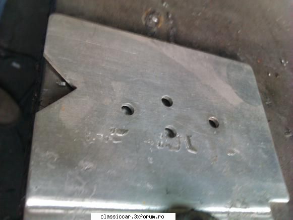 reconditionare ornamente - uite si o proba pe aluminiu asa arata piesa - Coltul Tehnic