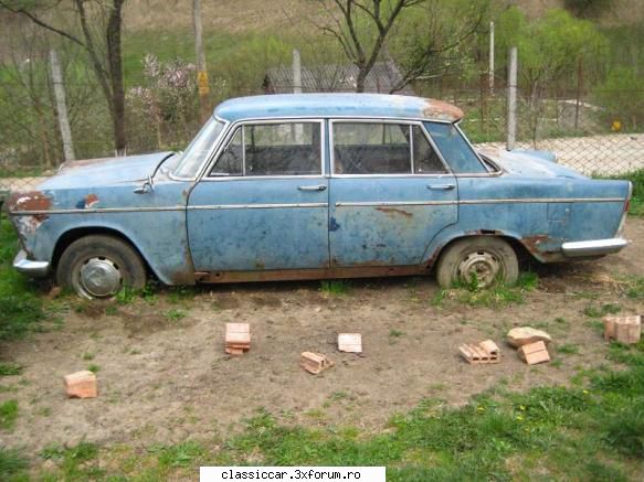 registru fiat 1800 - unul mai ruginit in Cluj - Registru pe marci
