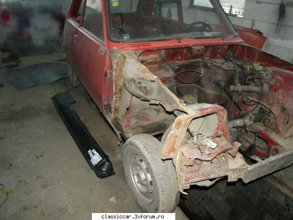 renault 5 - cateva zile de lucru si masina pleaca la vopsitor - Prezentare masini