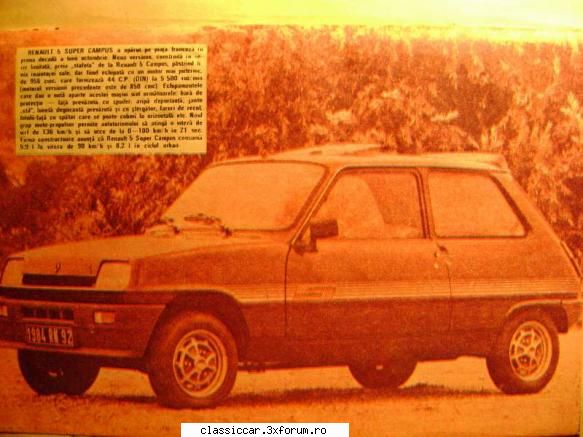 renault 5 gordini 1984 - In orice caz este ceva editie limitata, ca 1984 a - Prezentare masini