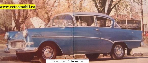 reparatii caroserie Opel Rekord - Mie, modelul precedent (model 57-58) cu - Reconditionari si Restaurari