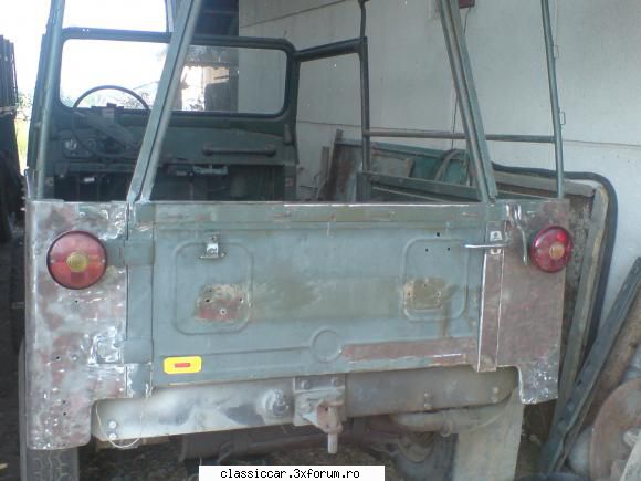 restaurare m461 din'74 - spatele(oblon) demontat - Reconditionari si Restaurari