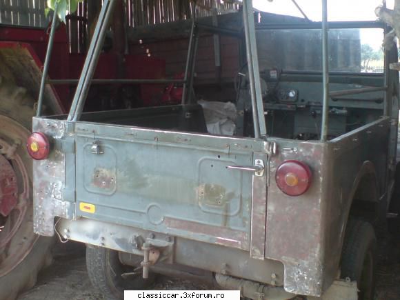restaurare m461 din'74 - spatele(oblon) demontat...si - Reconditionari si Restaurari