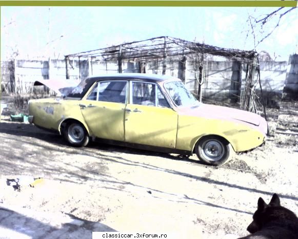 restaurarea unui ford corsair 1968 - primul pas a fost sa o scot din nisipul - Reconditionari si Restaurari