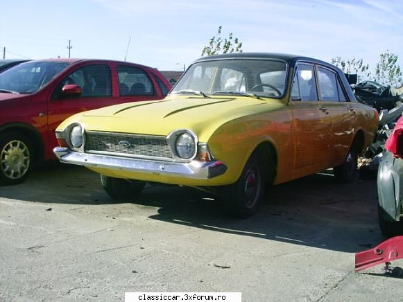 restaurarea unui ford corsair 1968 - acum este pregatita sa fac franele si - Reconditionari si Restaurari